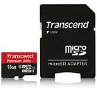 Transcend Premium microSDHC Class 10 UHS-I U1 400x 16GB