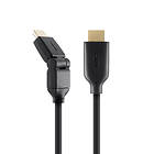 Belkin F3Y026 HDMI - HDMI High Speed with Ethernet (swivel) 2m