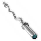 Master Fitness Silver Curl Bar
