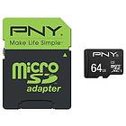 PNY Performance microSDXC Class 10 UHS-I U1 50MB/s 64GB