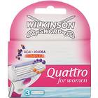 Wilkinson Sword Quattro For Women 3-pack