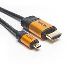 Aricona Premium HDMI - HDMI Micro High Speed with Ethernet 3m