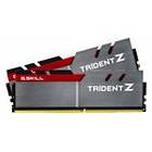 G.Skill Trident Z Silver/Red DDR4 3200MHz 2x8GB (F4-3200C14D-16GTZ)