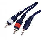 HQ Musik 3.5mm - 2RCA 6m