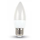 V-TAC VT-1821 LED Candle Bulb 470lm E27 6W (Warm White)