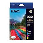 Epson 220 (Svart/Cyan/Magenta/Gul)