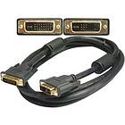 Deltaco DVI-A - DVI-I 2m
