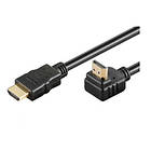 MicroConnect HDMI - HDMI High Speed with Ethernet (angled) 5m