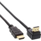 InLine Gold HDMI - HDMI Haute vitesse avec Ethernet (angled) 15m