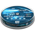MediaRange DVD+R DL 8,5Go 8x Pack de 10 Spindle Jet d'Encre