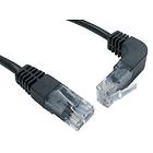 Cables Direct UTP Cat5e RJ45 - RJ45 (angled) 1m