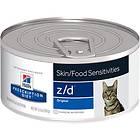 Hills Feline Prescription Diet ZD Food Sensitivities 24x0,156kg