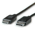 Roline HDTV HDMI - DisplayPort 1m