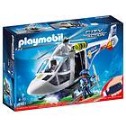 Playmobil City Action 6921 Hélicoptère de police avec projecteur