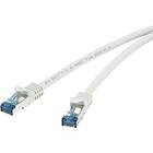 Renkforce S/FTP Cat6a RJ45 - RJ45 Booted 1m