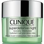 Clinique Superdefense Night Recovery Crème Hydrante Dry/Combination 50ml