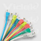 Videk UTP Cat6 RJ45 - RJ45 Booted 1m