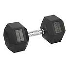Confidence Fitness Hex Rubber Dumbbell 27.5kg