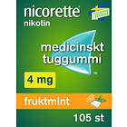 Nicorette Fruktmint Tuggummi 4mg 105st