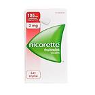 Nicorette Tyggegummi Fruitmint 2mg 105stk