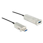 DeLock Optical USB A - USB A M-F 3.0 50m