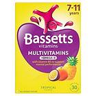 Bassetts Multivitamins with Omega-3 7-11 Years 30 Tablets