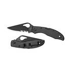 Spyderco Meadowlark 2 Black S/Steel ComboEdge