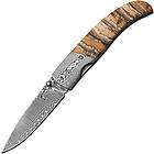 Browning BR-0242 Damascus Folder Mammoth Tooth