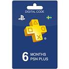 Sony PlayStation Plus 6 Month Subscription Card