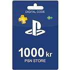 Sony PlayStation Network Card - 1000 SEK