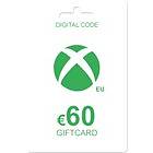 Microsoft Xbox Gift Card - 60 EUR