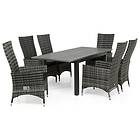 Comfort Garden Grupp Monaco 152/210x92cm (incl. 6 Jenny Armchairs)