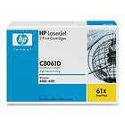 HP 61X (Musta) 2-pack