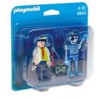 Playmobil City Action 6844 Inventeur et robot Duo Pack
