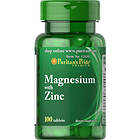 Puritan's Pride Zinc & Magnesium 100 Tabletter