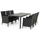 Comfort Garden Grupp Tunis 205x90cm (incl. 6 Thor Armchairs)