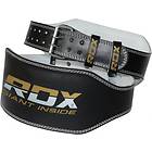 RDX Sports Leather Padded Training Lifting Belt 15cm