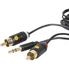 Qnect 3.5mm - 2RCA 1,5m