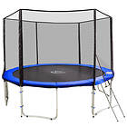 TecTake Trampoline with Safety Net 427cm