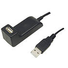 LogiLink USB A - USB A (angled) M-F 2.0 1,5m