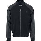 Urban Classics Cotton Bomber Leather Imitation Sleeve Jacket TB1163 (Herre)