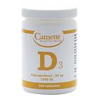 Camette Vitamin D 30mcg 180 Tabletter