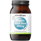 Viridian Organic Black Seed 450mg 90 Capsules