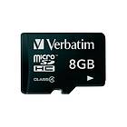 Verbatim microSDHC Class 4 8GB