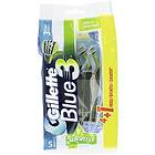 Gillette Blue 3 Sensitive Disposable 5-pack