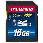 Transcend Premium SDHC Class 10 UHS-I U1 400x 16GB