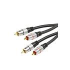 HQ Super Silver 2RCA - 2RCA 5m