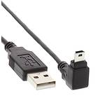 InLine USB A - USB Mini-B (angled) 2.0 1m