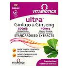 Vitabiotics Ultra Ginkgo & Ginseng 60 Tablets