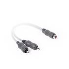 Tech Link Wires1st 3.5mm - 2RCA F-M 0,3m